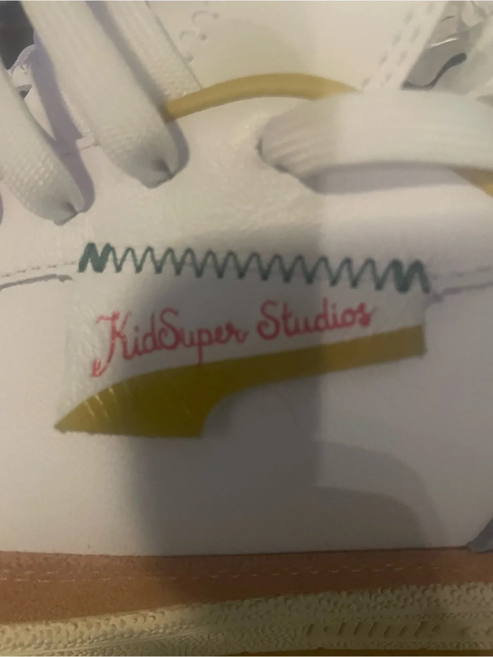 Puma ‘KIDSUPER STUDIOS’ White, Beige, Peach, Blue 11.5